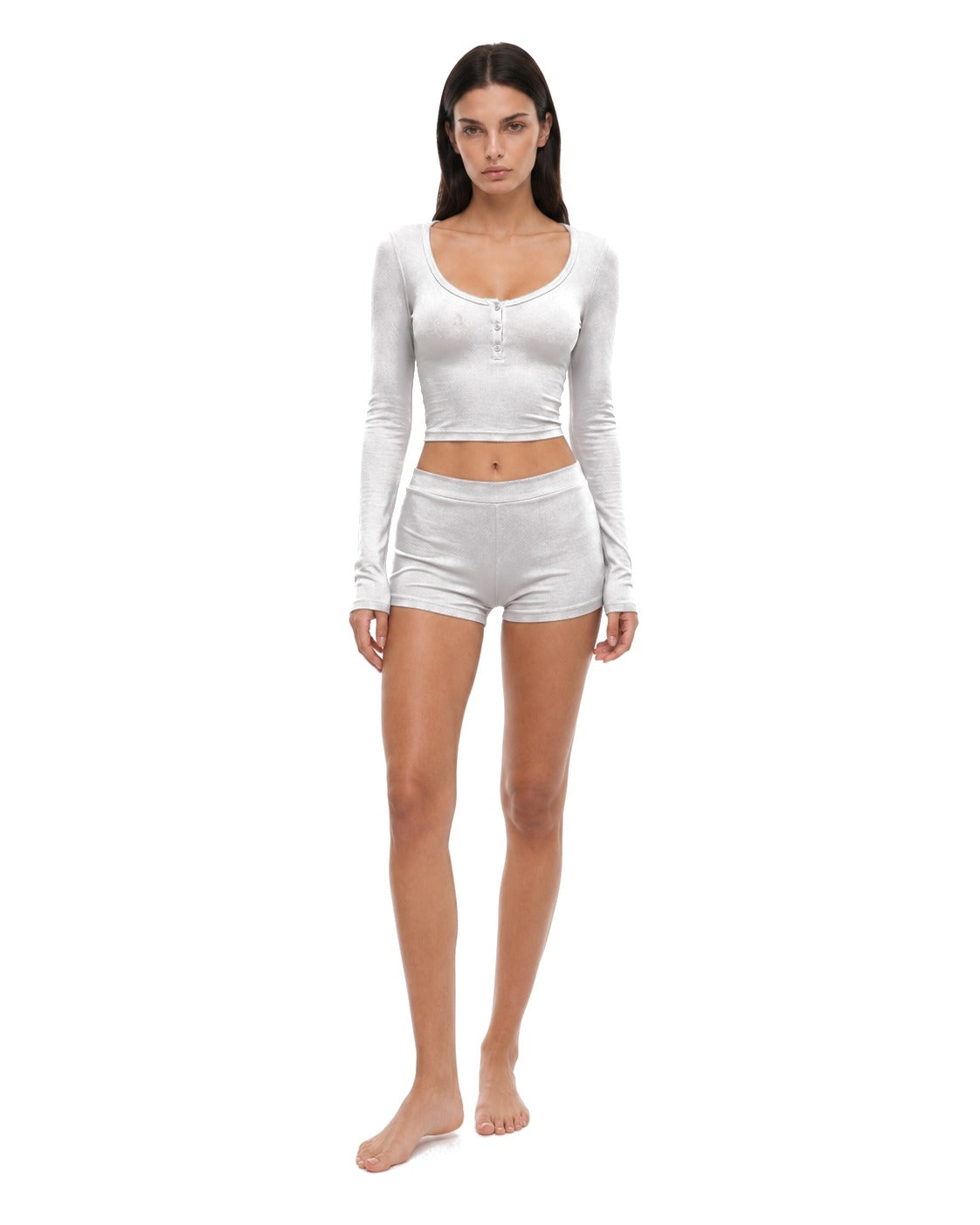Homebody women's pajama set in Light Grey
