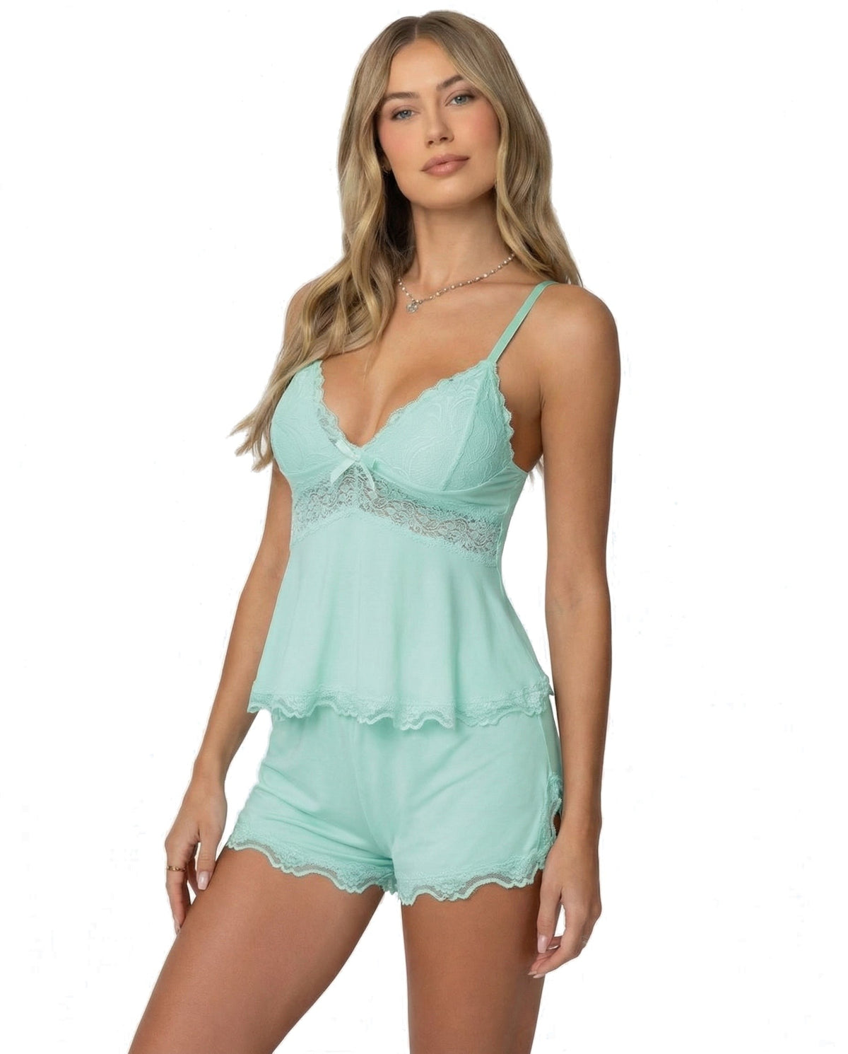 Midnight Kiss women's pajama set, product view 15