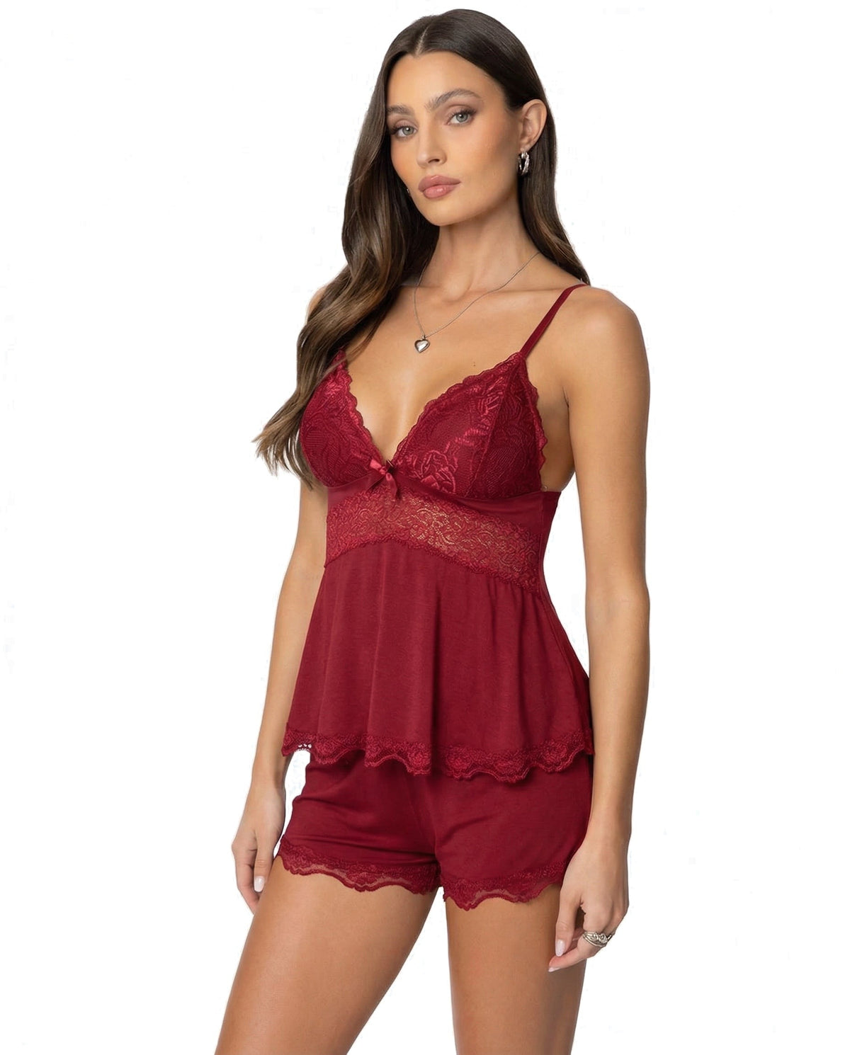 Midnight Kiss women's pajama set, product view 5