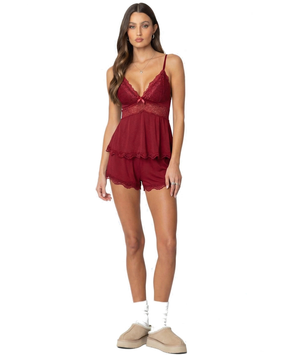Midnight Kiss women's pajama set, product view 7